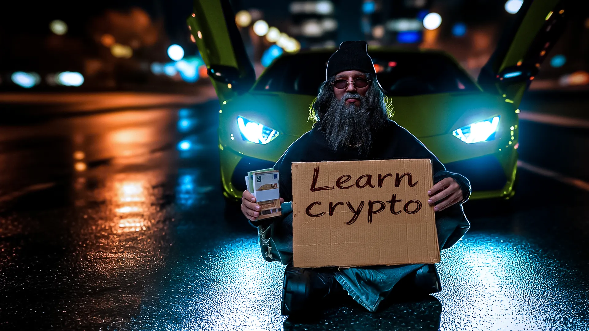 Crypto Trading Hero Background